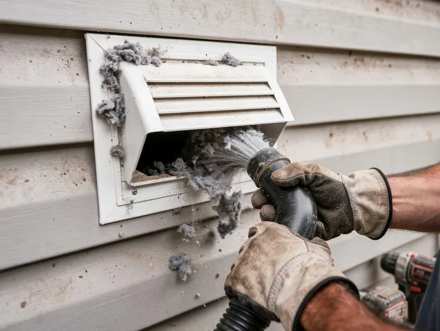 Professional dryer vent cleaning by Savannah Dryer Vent Cleaning in Savannah