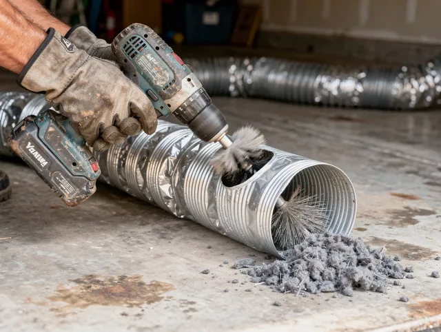 Professional duct cleaning by Savannah Dryer Vent Cleaning in Savannah