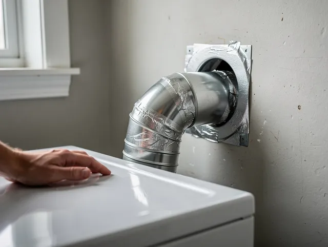 Savannah Dryer Vent Cleaning expert performing professional dryer vent repair and installation in Savannah