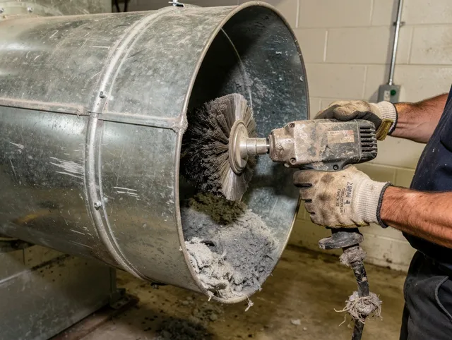 Industrial-grade dryer vent cleaning by Savannah Dryer Vent Cleaning in Savannah