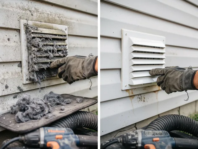 Residential dryer vent cleaning by Savannah Dryer Vent Cleaning in Savannah